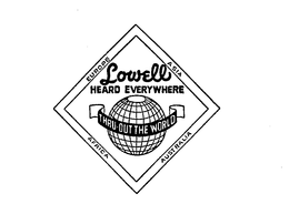 LOWELL HEARD EVERYWHERE AFRICA AUSTRALIA AZIA EUROPE trademark