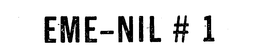 EME-NIL #1 trademark