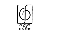 CLASSICS FOR PLEASURE CFP trademark