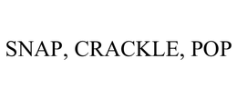 SNAP, CRACKLE, POP trademark