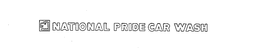 NATIONAL PRIDE CAR WASH trademark