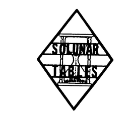 SOLUNAR TABLES trademark