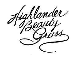 HIGHLANDER BEAUTY GRASS trademark