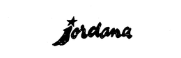 JORDANA trademark