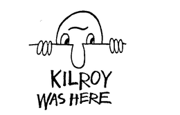 KILROY WAS HERE trademark