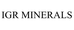 IGR MINERALS trademark
