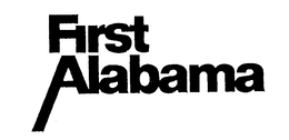 FIRST ALABAMA trademark