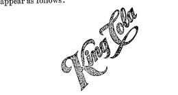 KING COLA trademark