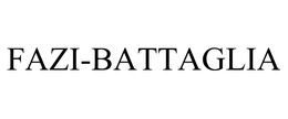 FAZI-BATTAGLIA trademark