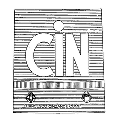 CIN FRANSCESCO CINZANO & COMP. trademark