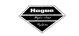 HAGUE HYDRO-CLEAN SYSTEMS trademark