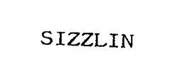 SIZZLIN trademark