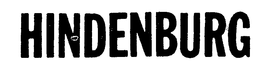 HINDENBERG trademark