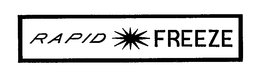 RAPID FREEZE trademark