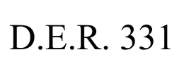 D.E.R. 331 trademark