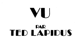 VU PAR TED LAPIDUS trademark