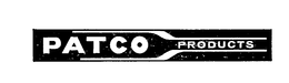PATCO PRODUCTS trademark
