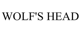 WOLF'S HEAD trademark
