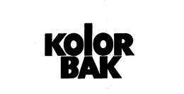 KOLOR BAK trademark