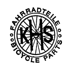 KHS FAHRRADTEILE BICYCLE PARTS trademark