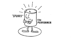 "SPUNKY" THE PERFORMER trademark