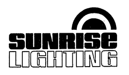 SUNRISE LIGHTING trademark
