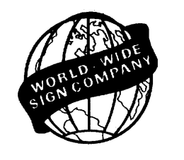 WORLD-WIDE SIGN COMPANY trademark