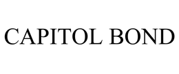 CAPITOL BOND trademark