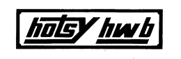 HOTSY HWB trademark
