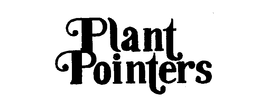 PLANT POINTERS trademark