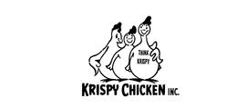 KRISPY CHICKEN INC. THINK KRISPY trademark