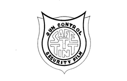 SAFE-T-TINT SUN CONTROL SECURITY FILM trademark