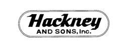 HACKNEY AND SONS, INC. trademark