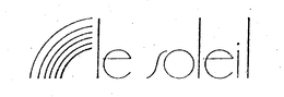 LE SOLEIL trademark