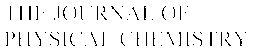 THE JOURNAL OF PHYSICAL CHEMISTRY trademark