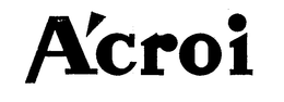 A'CROI trademark
