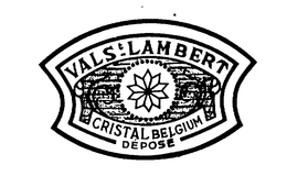 VAL ST. LAMBERT CRISTAL BELGIUM DEPOSE trademark