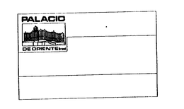 PALACIO DE ORIENTE BRAND trademark