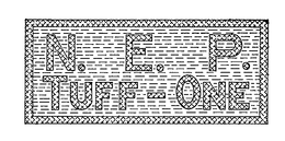 N.E.P. TUFF-ONE trademark