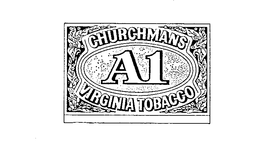 CHURCHMANS A1 VIRGINIA TOBACCO trademark