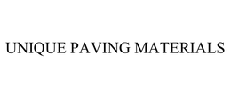 UNIQUE PAVING MATERIALS trademark