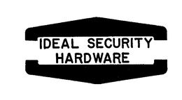 IDEAL SECURITY HARDWARE trademark