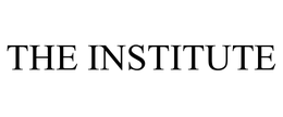 THE INSTITUTE trademark