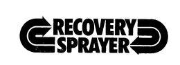 RECOVERY SPRAYER trademark