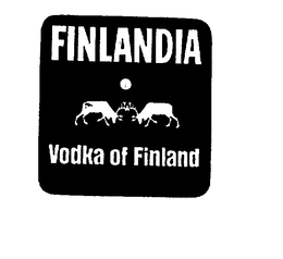 FINLANDIA VODKA OF FINLAND trademark