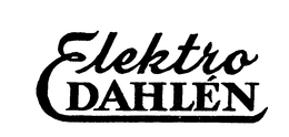 ELEKTRO DAHLEN trademark
