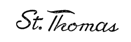 ST. THOMAS trademark