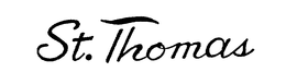 ST. THOMAS trademark