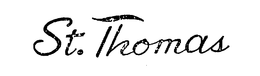 ST. THOMAS trademark