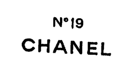 NO 19 CHANEL trademark